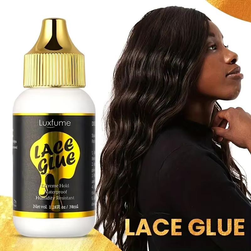 Colle pour perruques imperméable, colle forte pour perruques sans traces, résistante à la sueur et à