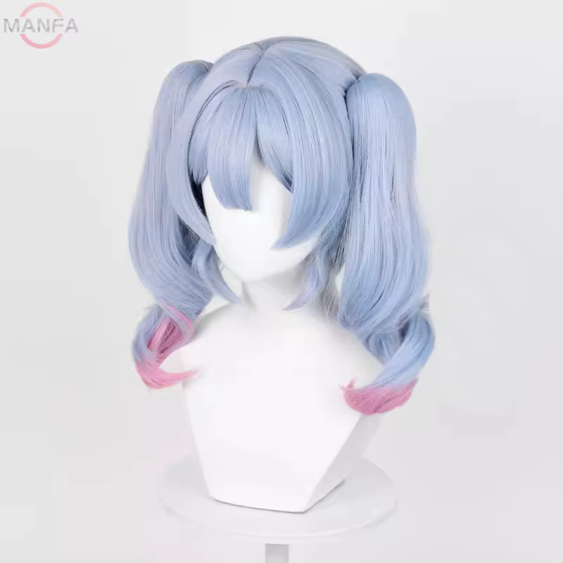 2 styles de perruque de Cosplay Miku Rabbit Hole, perruques synthétiques résistantes à la chaleur +