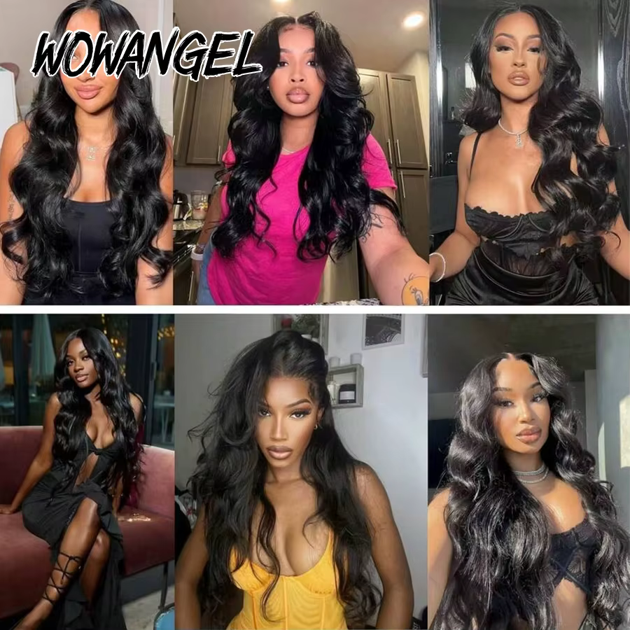 Mèches 100% naturelles Body Wave non traitées de qualité 12A, Extensions de cheveux humains pour fem