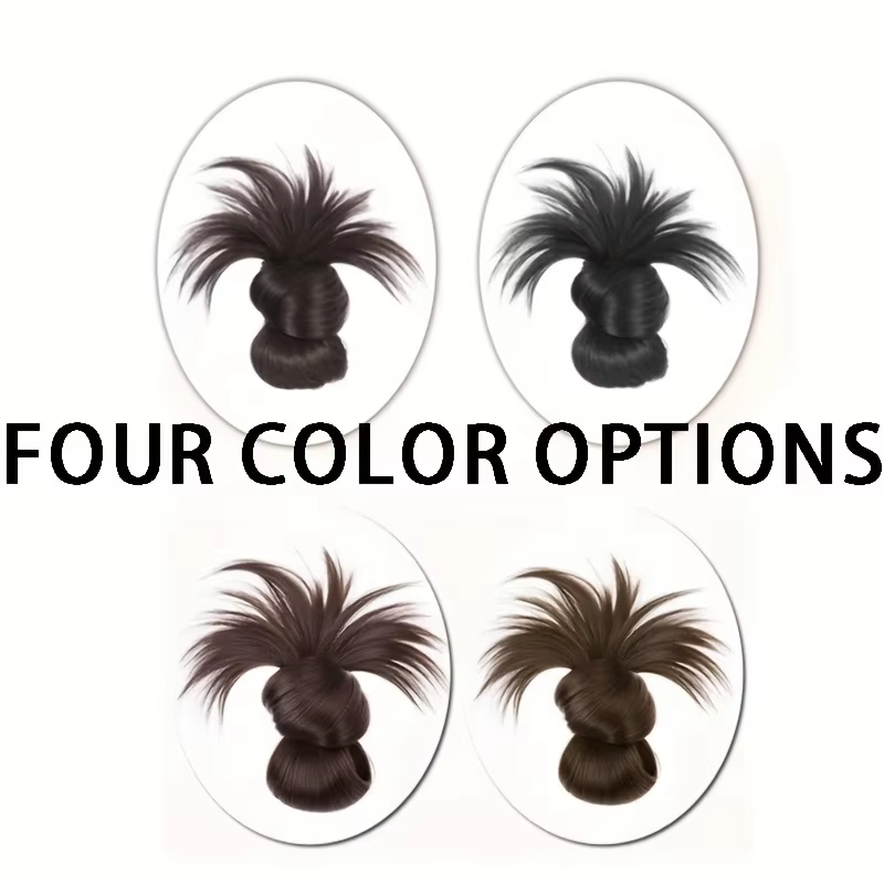 Chignon synthétique bas queue de cheval cheveux naturel moelleux griffe pince Chignon cheveux pour f