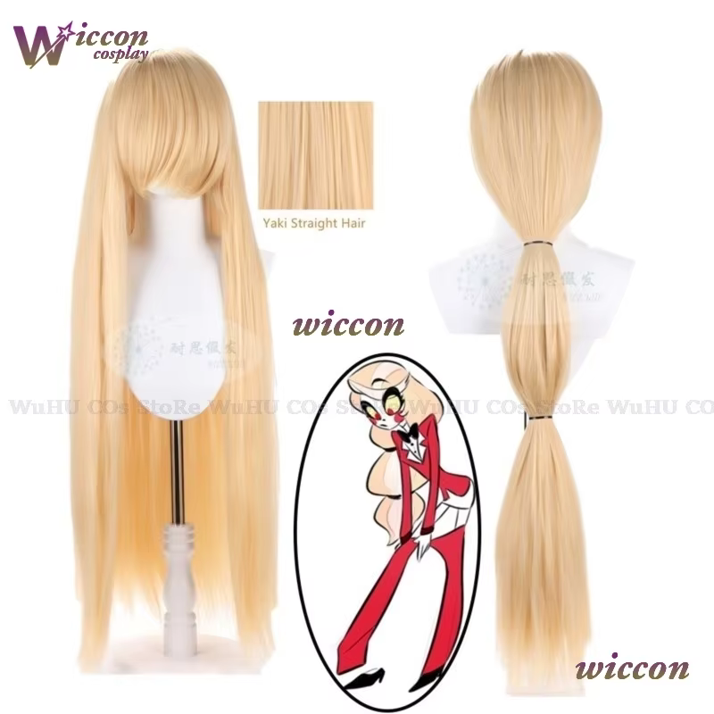 Hasbin CosCartoon déguisement adulte hôtel Fantasia Costume femmes uniforme perruque Halloween Charl
