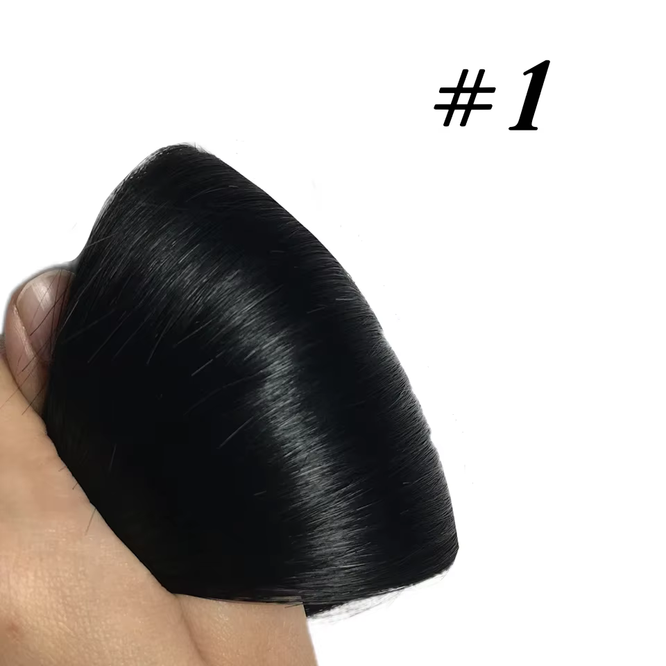 Extensions de cheveux à clipser, cheveux humains brésiliens lisses, couleur noire naturelle, extensi