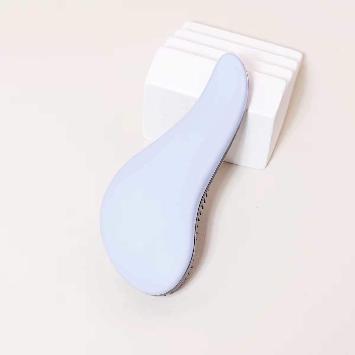 Brosse démêlante antistatique massante, peigne de douche pour cheveux bouclés humides, pour perruque