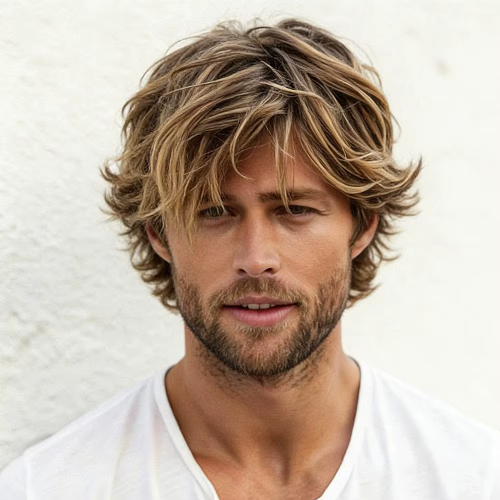 Perruque courte pour homme en cheveux naturels, avec filet intérieur Rose, 6 pouces, densité 180%, c