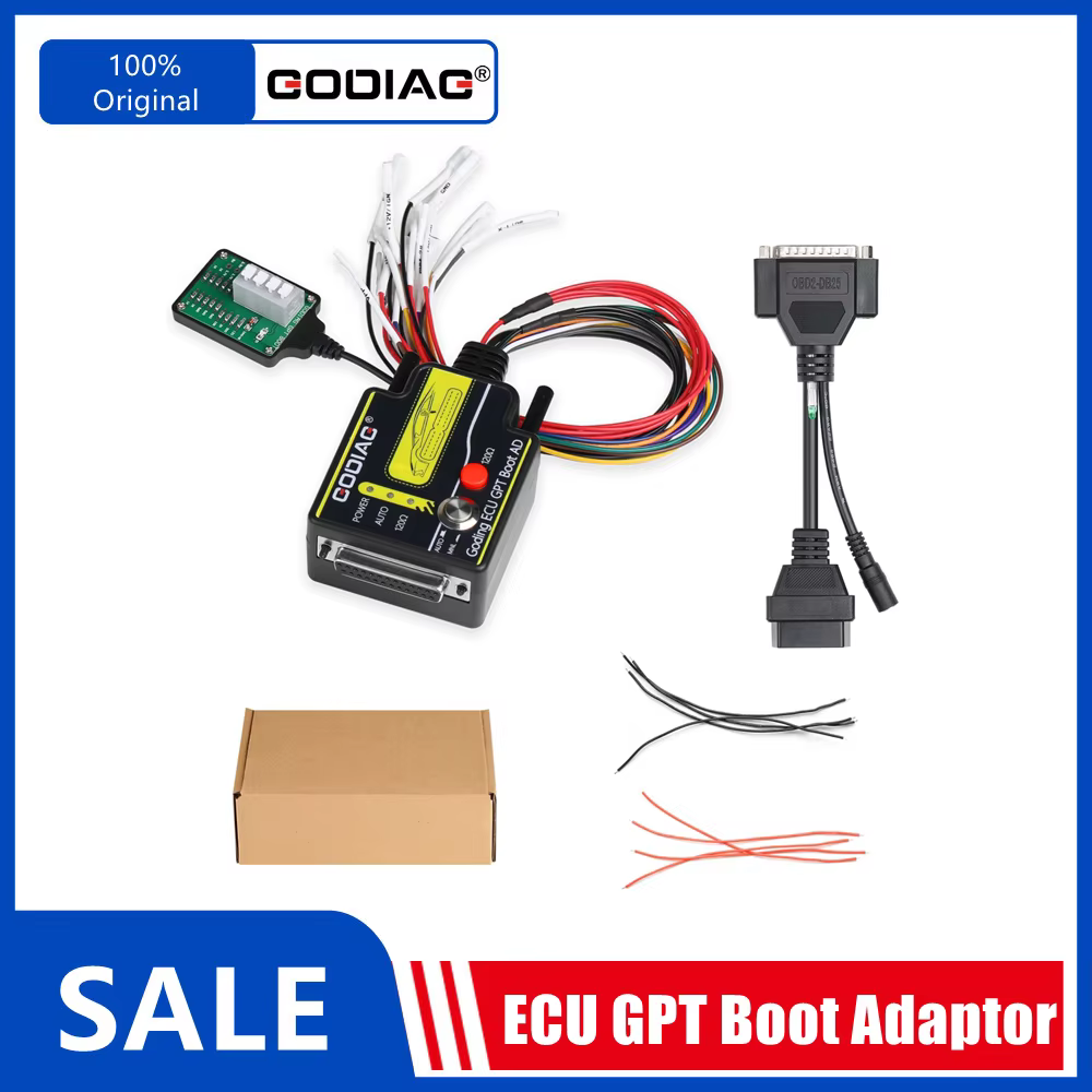GODIAG ECU GPT Boot OBD2 ECU diagnostic lecture et écriture adaptateur fonctionne avec Openport GT10