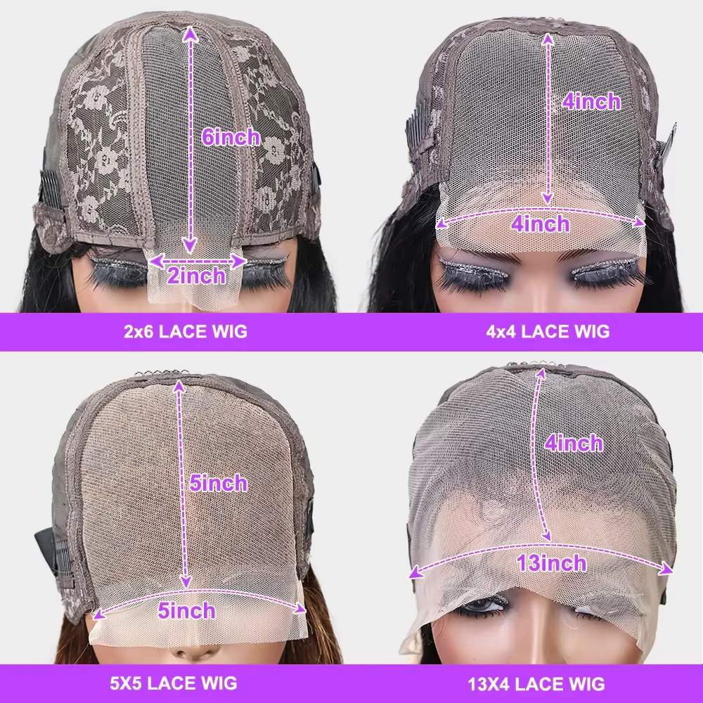 Perruque Bob Courte Vietnamienne 100% Cheveux Humains Couleur Brun Chocolat 13x4 Full Lace Frontal D