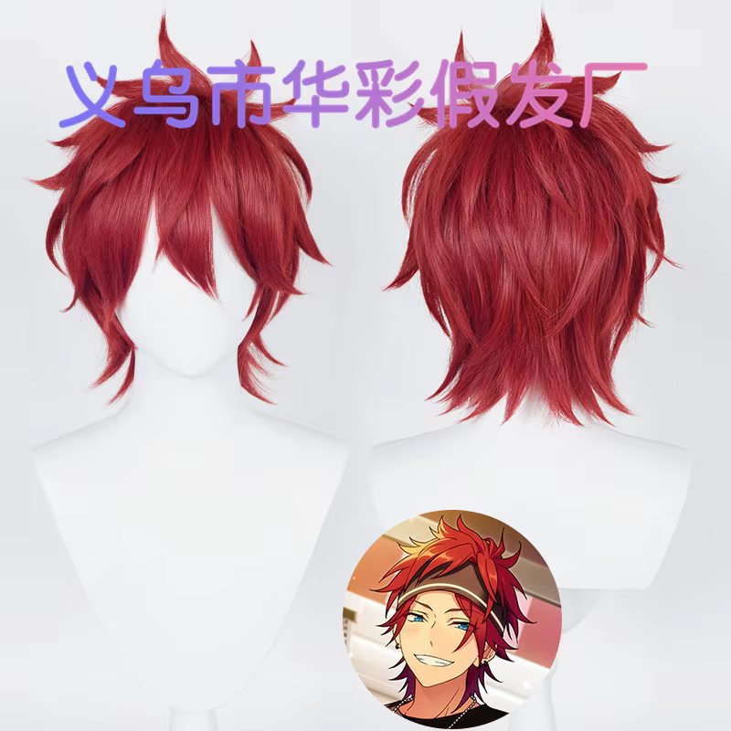 Perruque de cosplay Anime Ensemble Stars ES Tsukinaga Leo Sena Izumi Kagehira Mika Harukawa Sora Shi