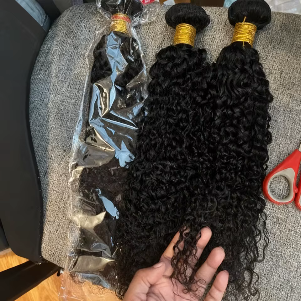 Cheveux mongols bouclés crépus de 8 à 30 pouces, 100 % cheveux humains vierges, tissage de cheveux n