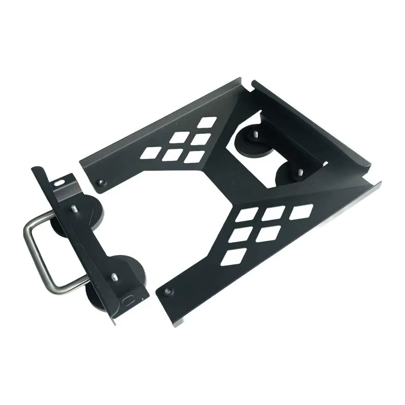 Pour Starlink Mini support de toit magnétique portable, matériau métallique, type d'aspiration magné