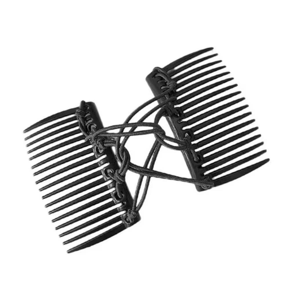 Peigne à cheveux magique créatif Vintage, corde élastique, disque, pince à cheveux pour couvre-chef 