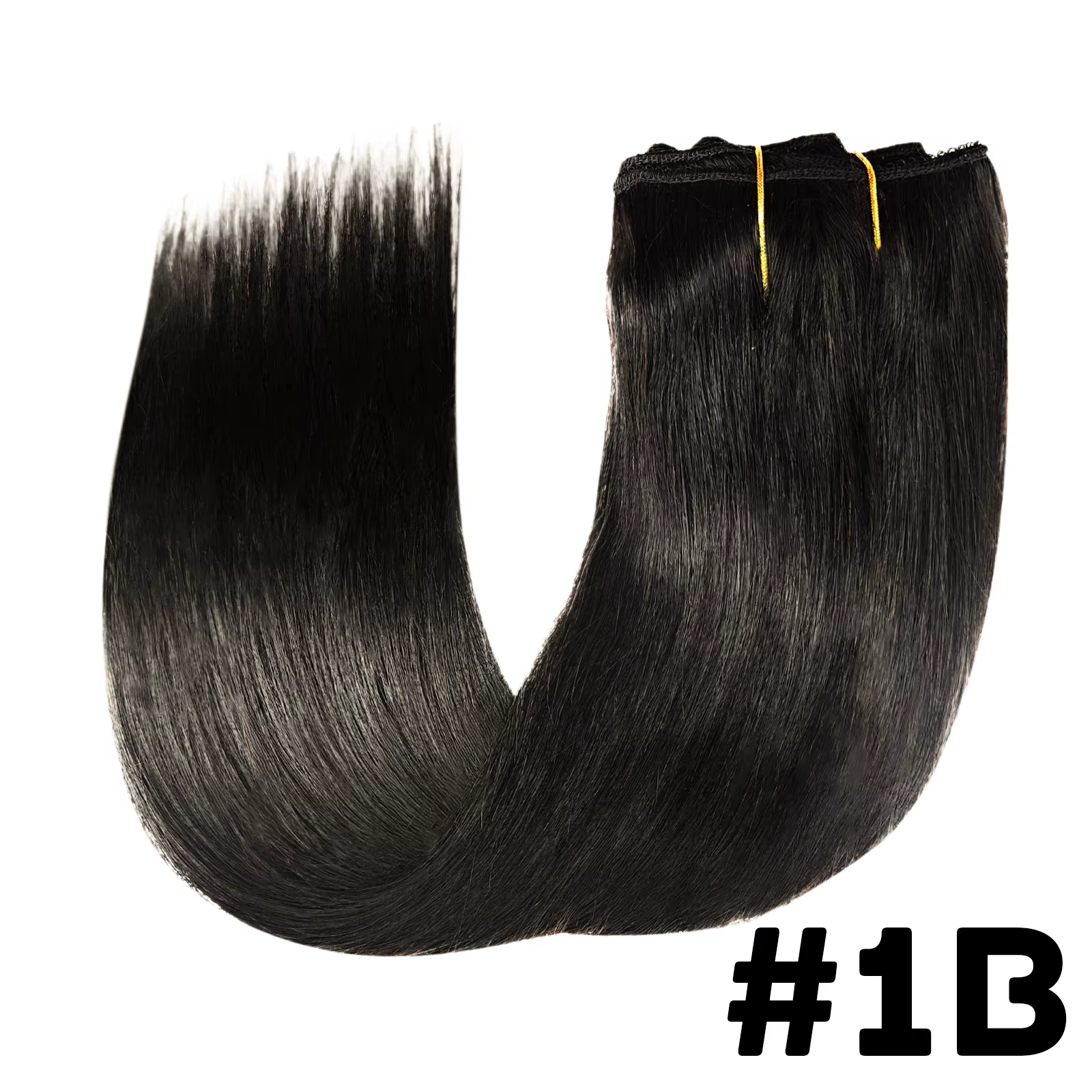 Clip Ins Extensions de cheveux humains brésiliens droits sans couture 10A cheveux humains vierges br