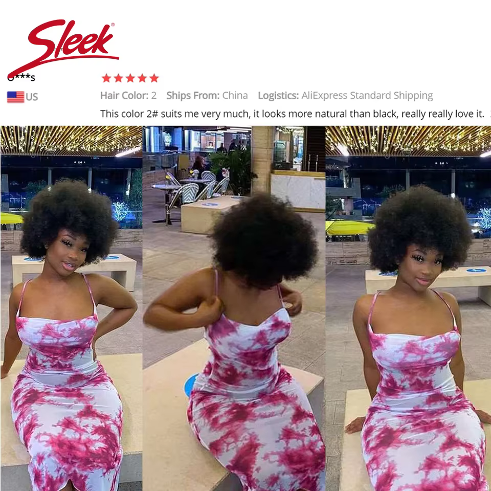 Perruques Bob bouclées afro crépues brésiliennes P4/30 # Perruques de cheveux humains Remy de dens