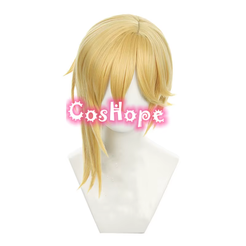 Nazuna Nito Cosplay perruque Cosplay 40 cm perruque blonde dorée Cosplay Anime Cosplay perruques rés