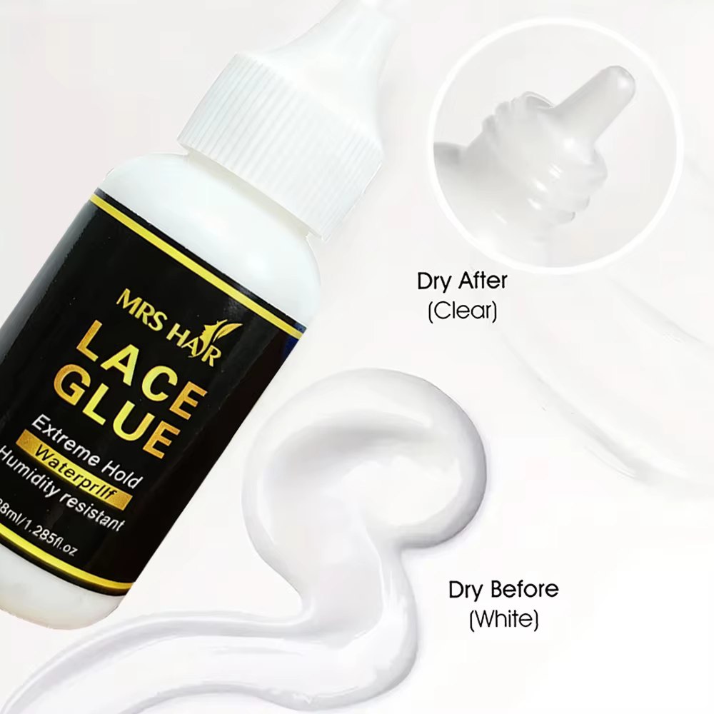 1/3/5 colle à dentelle 38ml colle à dentelle imperméable à tenue extrême adhésif pour perruque front