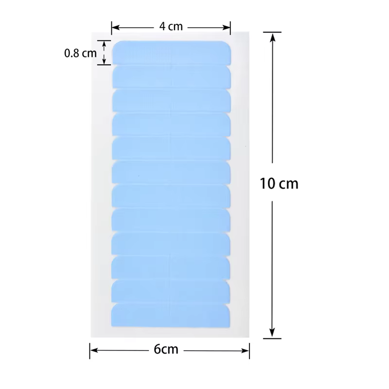 Système capillaire ruban Invisible perruque colle matériaux adhésifs ruban Double face pour toupet a