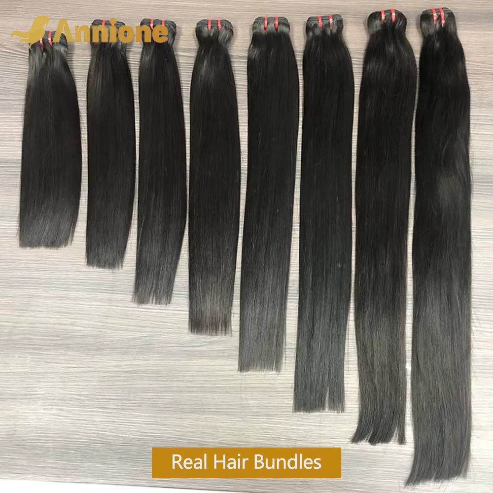 Lots de Cheveux Naturels 100% Humains 15A Double Drawn Cheveux Vietnamiens Bruts Lisses Non Traités