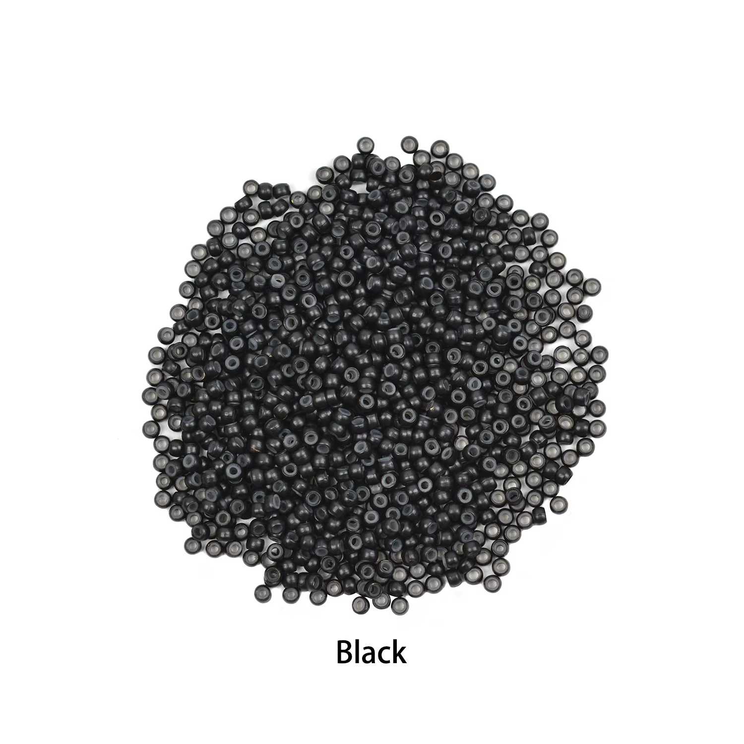 500 pièces Microring Extensions de cheveux 3.0X1.5X1.5mm perles de cheveux cuivre Nano anneaux avec 
