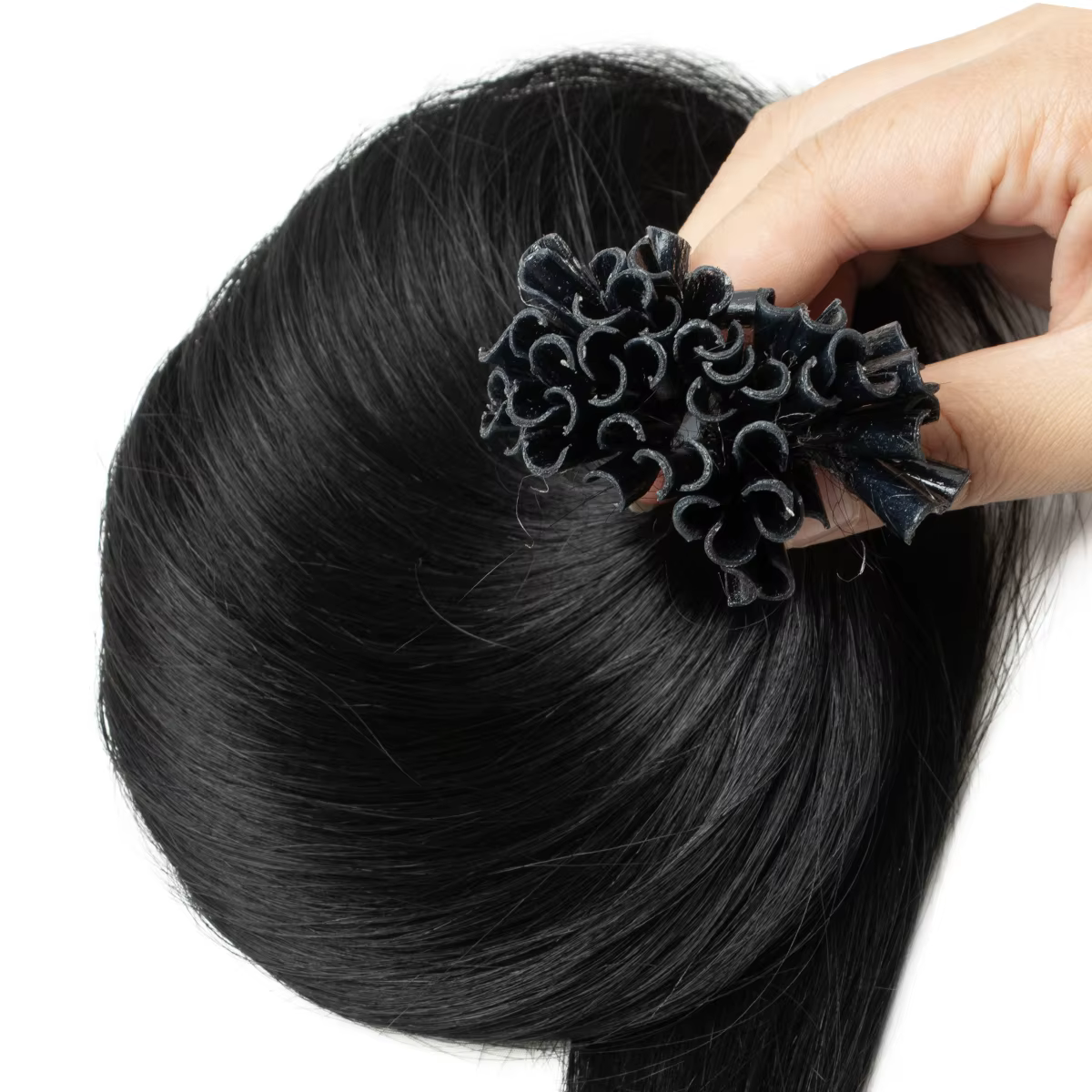 U Tip Extensions de cheveux cheveux humains pré-collés kératine Fushion 100% vrais cheveux Remy soye