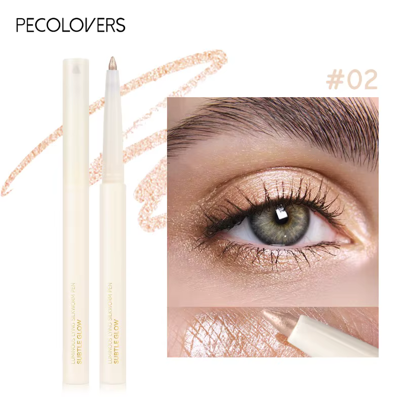 Stylo éclaircissant pour les yeux 6 couleurs, surligneur pour éclaircir les yeux, fard à paupières s
