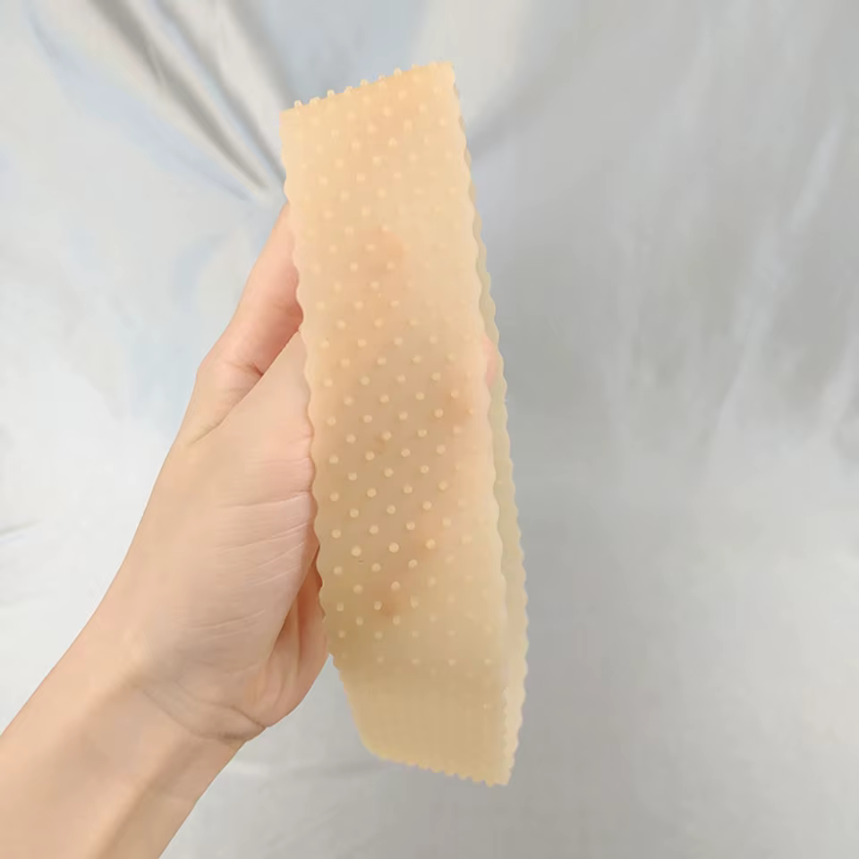 Bande élastique en silicone pour perruque, fixation réglable, sans couture, coordonnante, tenue de s
