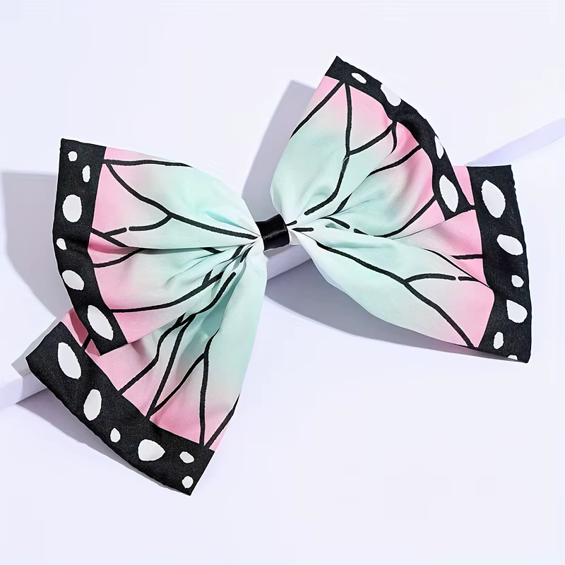 Accessoires de cosplay anime : pinces à cheveux, coiffes Shinobu, Nezuko, Tanjirou pour femmes et fi