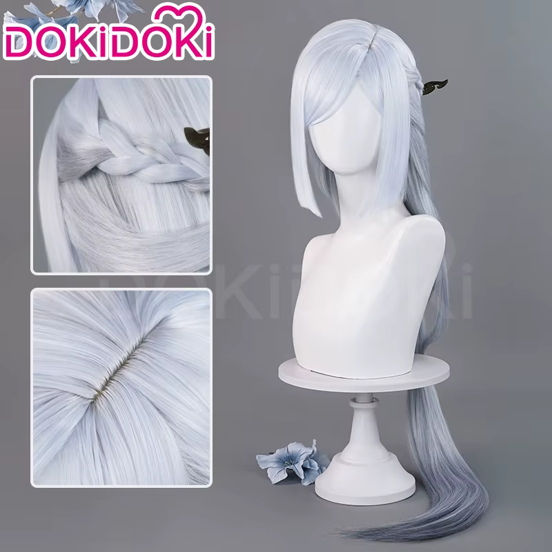 Frostflower Dew Shenhe Wig, Game Genshin Impact Cosplay Wig, DokiDoki Shen He Cosplay Wig, Lantern R