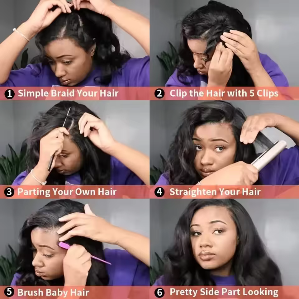 Perruque en cheveux humains U Part V Part Body Wave, densité 200, version améliorée, 30 32 pouces, c