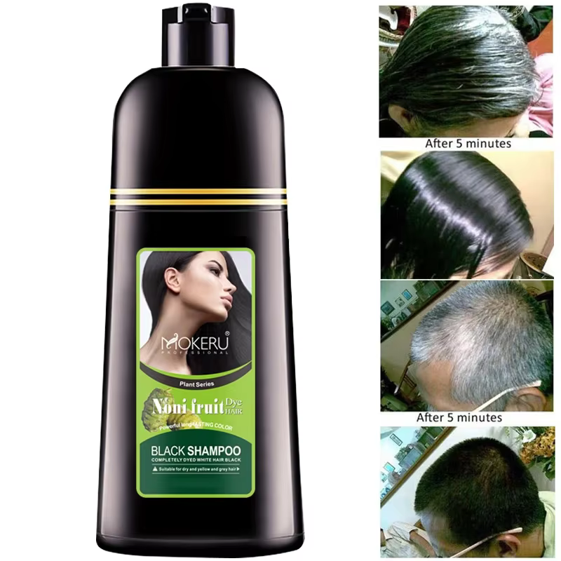 Mokeru – teinture capillaire naturelle biologique rapide, seulement 5 Minutes, Essence végétale Noni