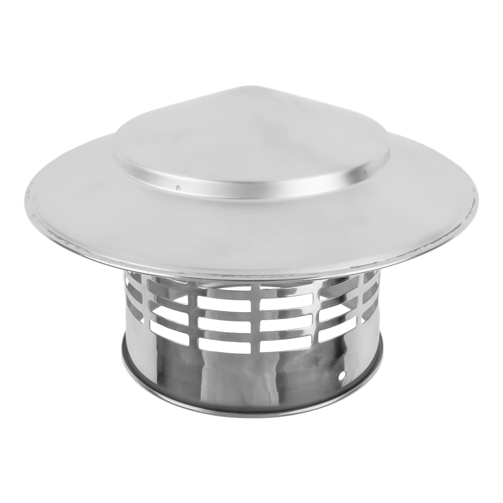 Bouchon de cheminée en acier inoxydable pour conduits de Ventilation, hotte d'échappement, mur extér