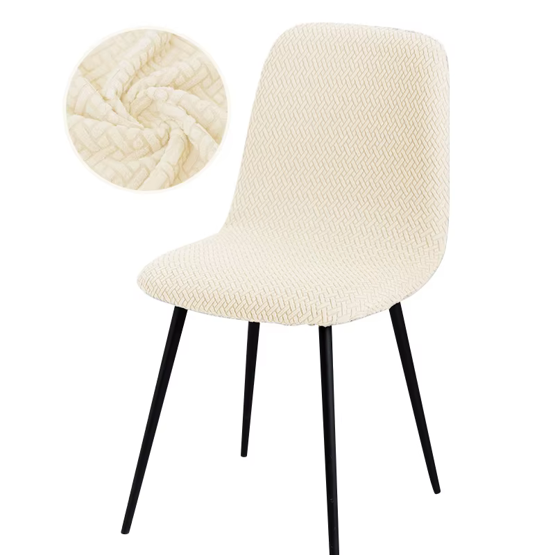 Housse de chaise en velours de qualité supérieure, 1/2/4/6 pièces, extensible, pour salle à manger, 