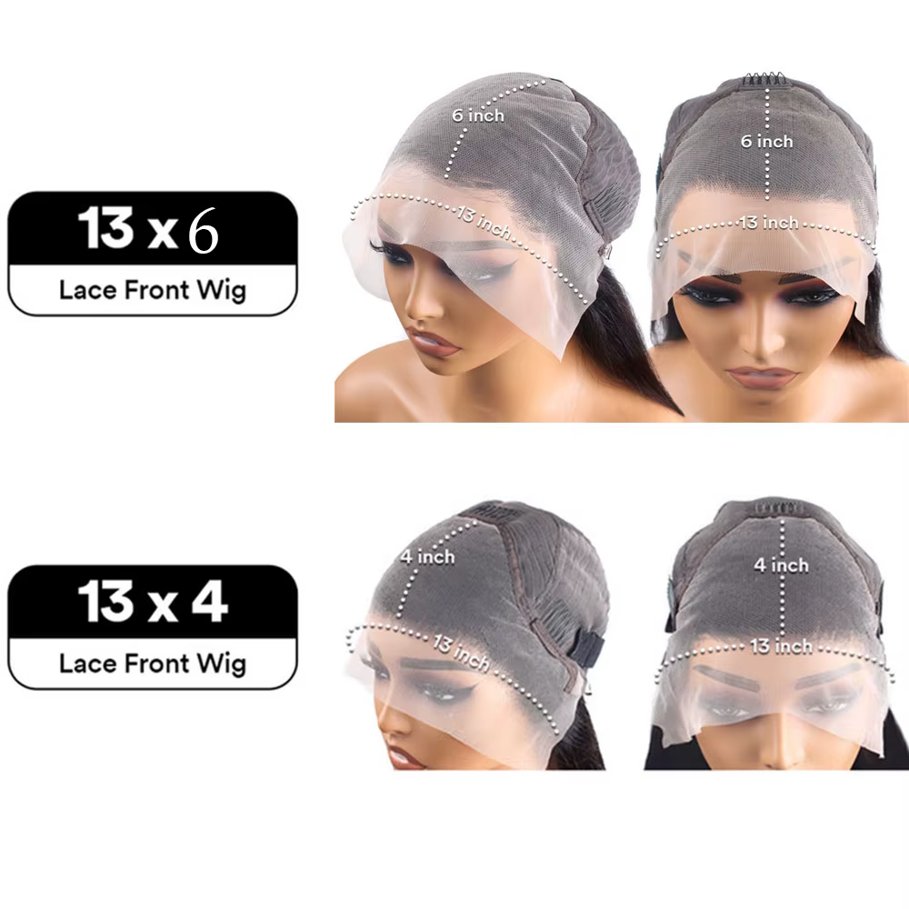 Perruque Lace Front Wig lisse brésilienne naturelle-Sophia, cheveux Remy, 13x6 HD, densité 200, 38 p