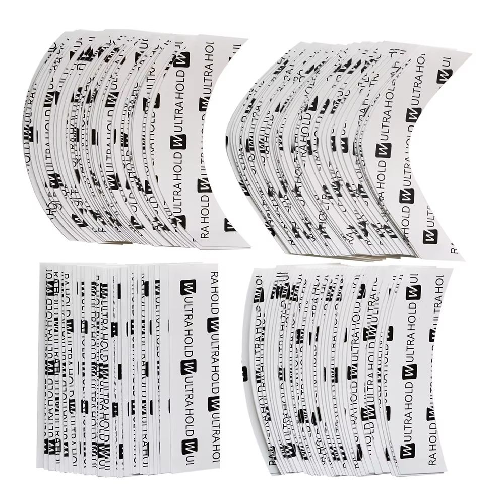 Ruban adhésif double face blanc ultra-résistant pour perruques, toupets et extensions capillaires (3