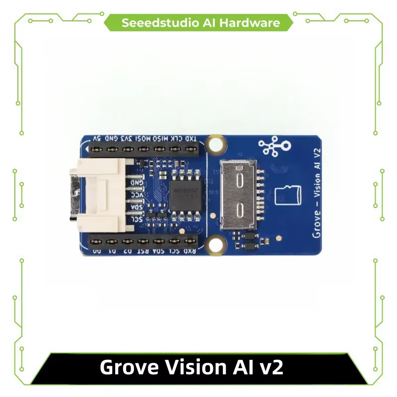 Kit Grove Vision AI v2 - Arm Cortex-M55 & Ethos-U55, compatible avec TensorFlow et PyTorch, Arduino,