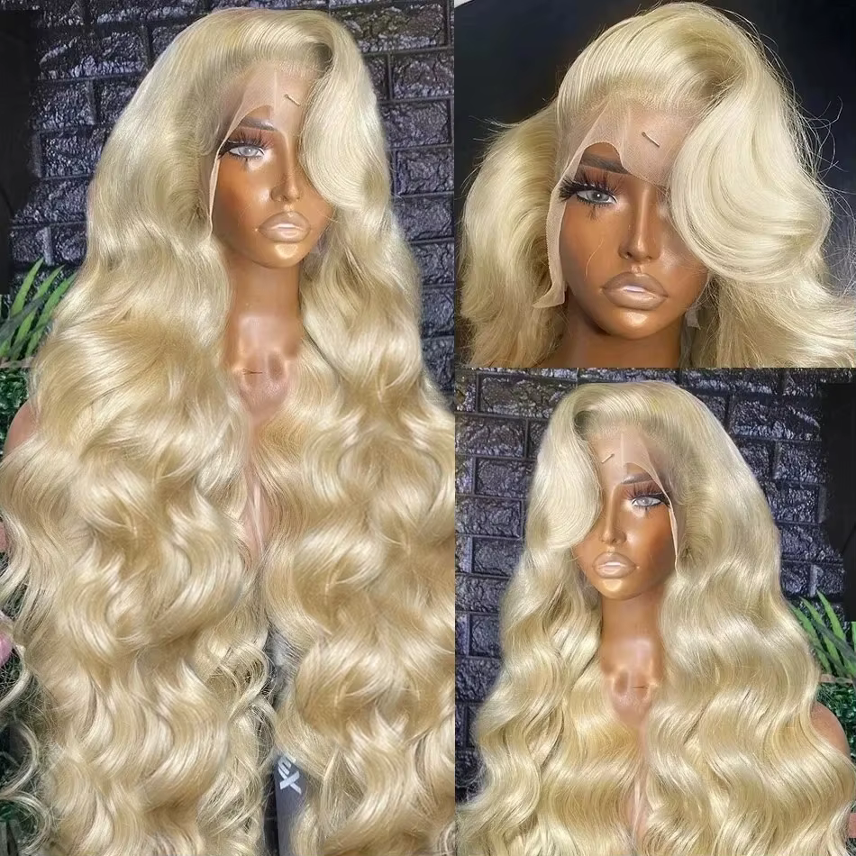 613 Hd dentelle frontale perruque 13x6 perruques de cheveux humains vague de corps 30 pouces 250 den