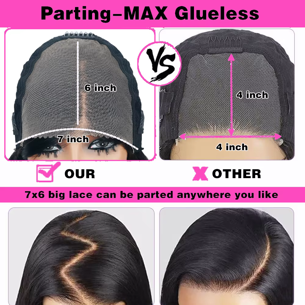 Perruques de cheveux humains ondulés bouclés birmans sans colle, prêtes à porter, mise à niveau de l