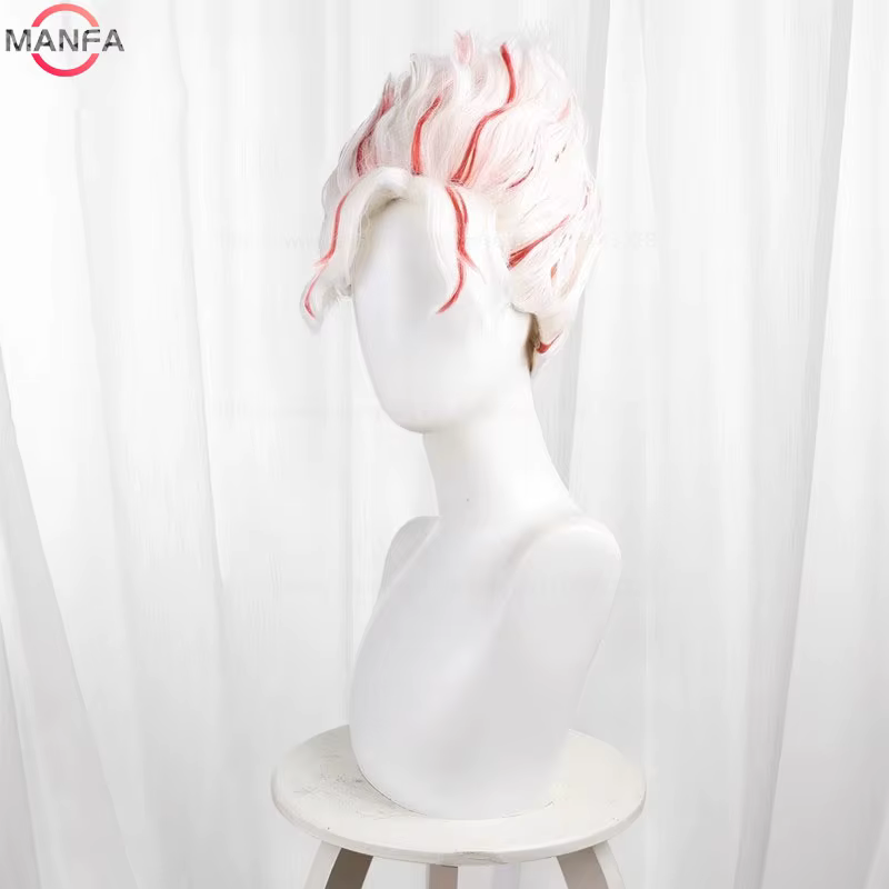 Haute qualité Momo Ayase Ekalun Cosplay perruque Anime Dandadan Cosplay court brun résistant à la ch