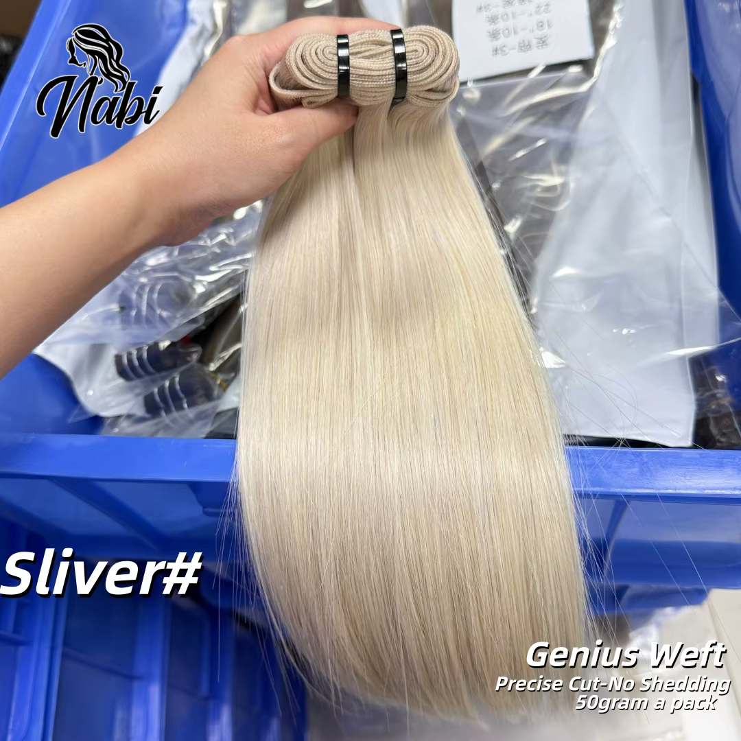 Extensions de cheveux vierges à coudre, 100g/paquet, Cheveux vietnamiens, Paquets de cheveux pour fe