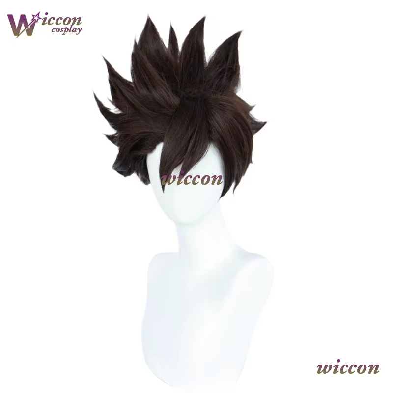 Wona Hasbin Adam Cosplay ongles perruque Anime hôtel premier homme ange Halo masque Cosplay Hallowee