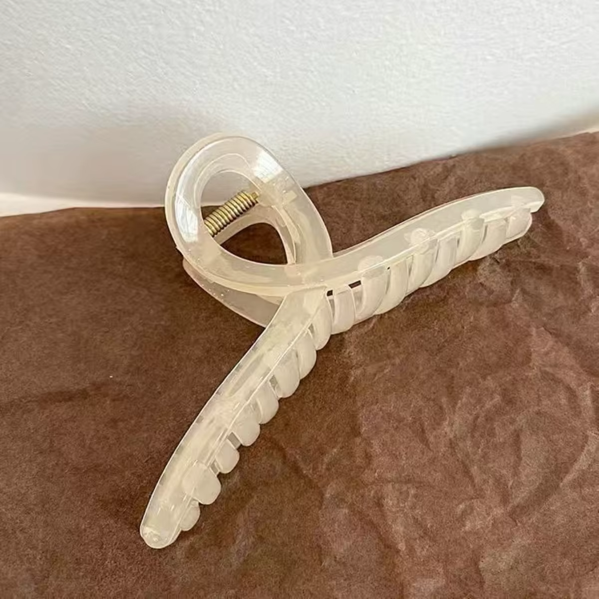 Grands pinces à cheveux papillon pour femmes, 5.1 pouces, grande pince à gelée, grande taille, acces