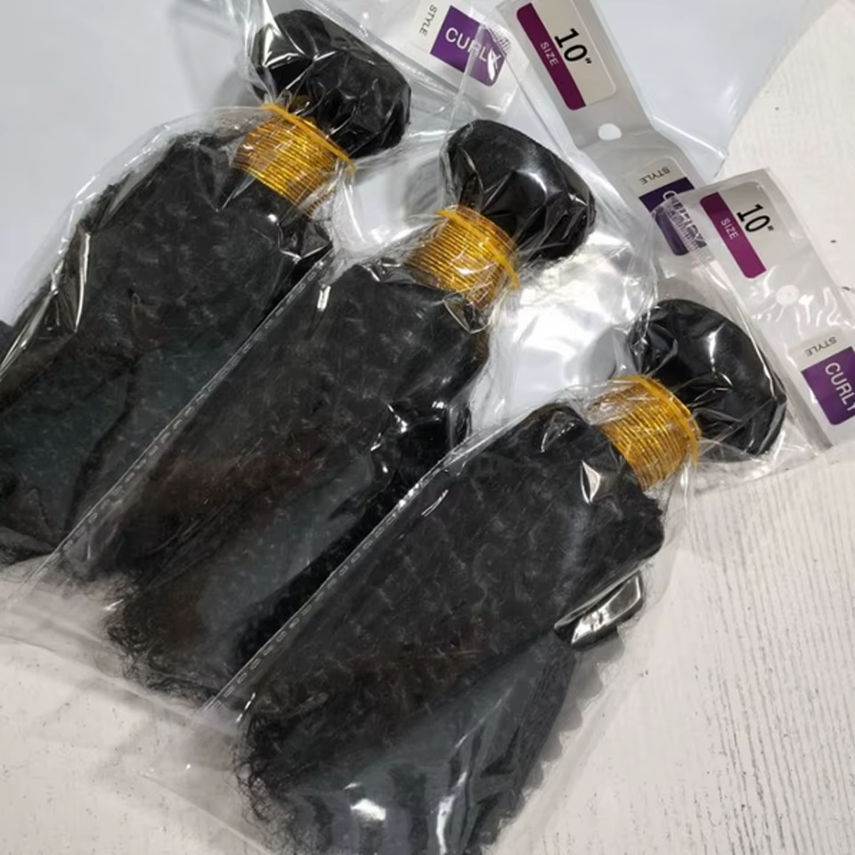 Cheveux mongols bouclés crépus de 8 à 30 pouces, 100 % cheveux humains vierges, tissage de cheveux n