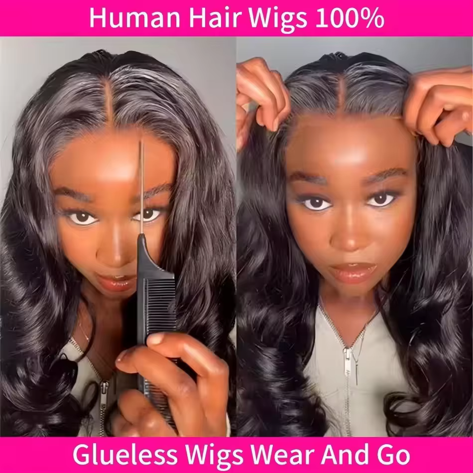 250% vague de corps perruques de cheveux humains 13x4 Hd perruque de dentelle 13x6 cheveux humains e