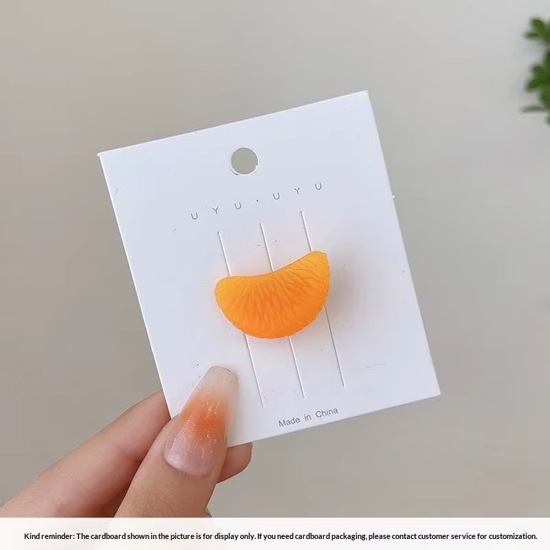Accessoires pour cheveux en forme de côtes de porc, épingles à cheveux imitation nourriture pour fem