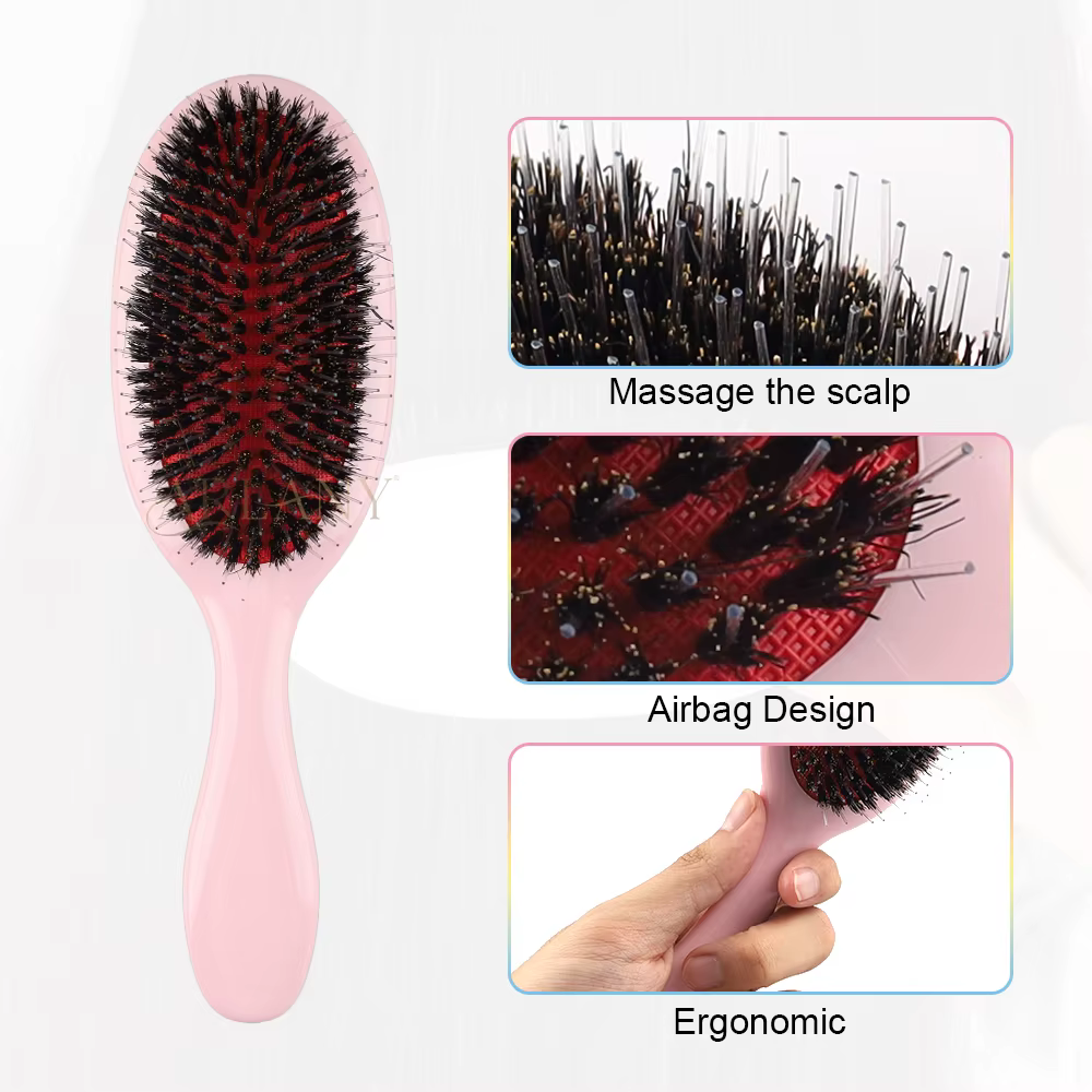ARLANY brosse à cheveux en poils de sanglier peigne de Massage outil de coiffure accessoires de Salo