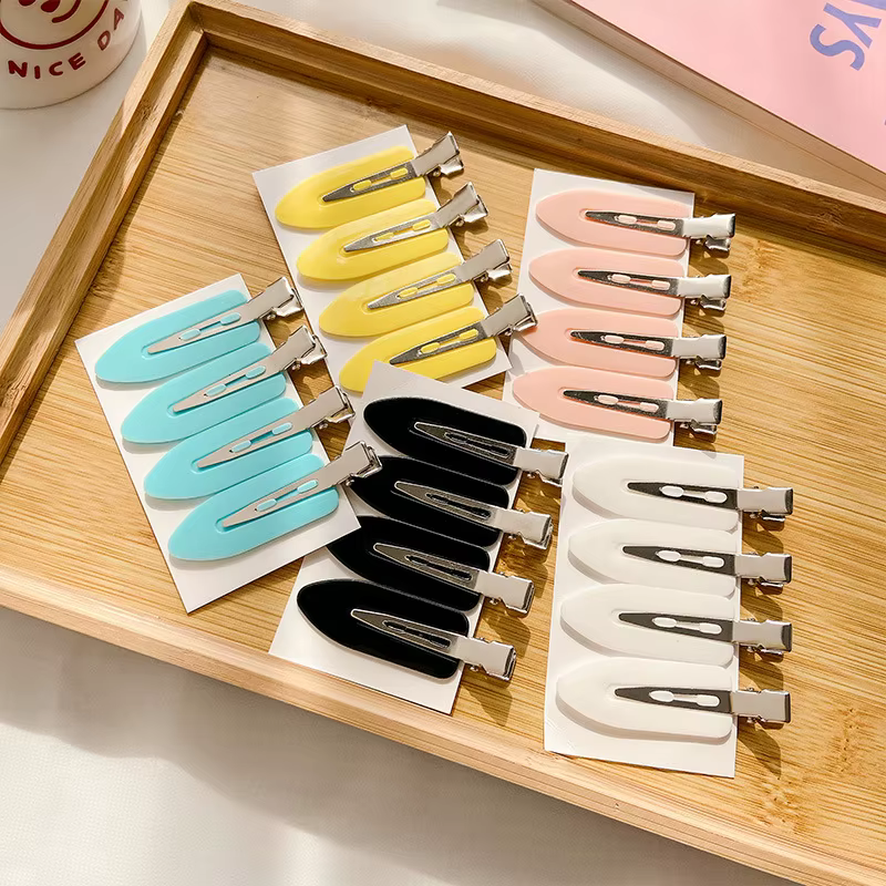 Pinces à cheveux sans couture pour femmes et filles, barrettes, épingles à cheveux, accessoires pour