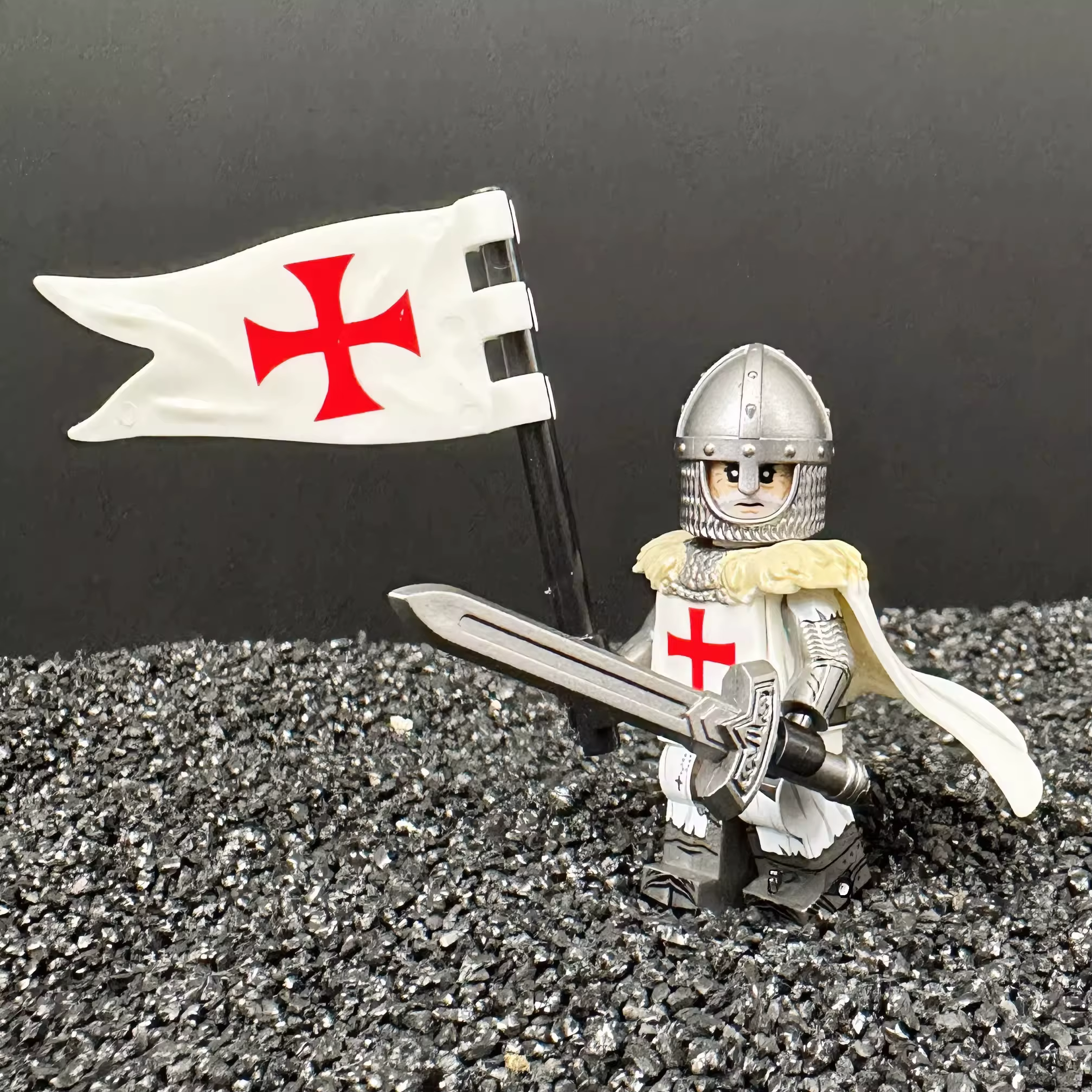 Figurine de film Chevalier de 5 cm, nouveau modèle en plastique, blocs de construction à assembler, 