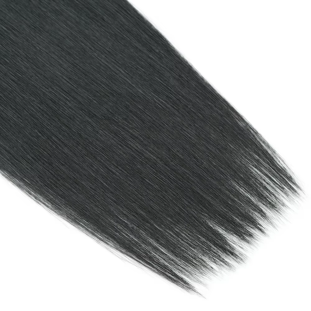 Extensions de cheveux synthétiques ombrées lisses de 26 pouces, 150 g, pour salon, extensions de che