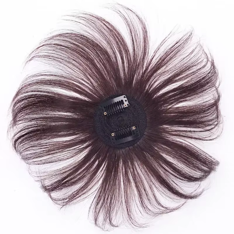 Toppers de cheveux humains de réparation de cheveux supérieurs légers, postiche naturelle, extension
