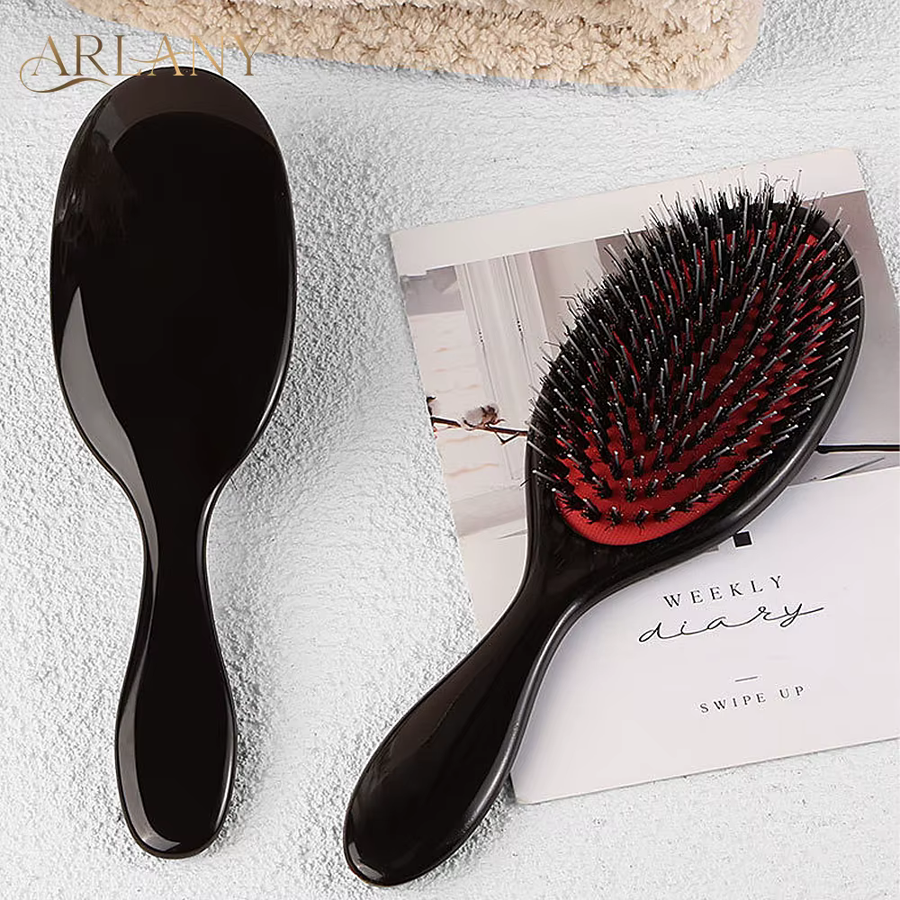 ARLANY brosse à cheveux en poils de sanglier peigne de Massage outil de coiffure accessoires de Salo