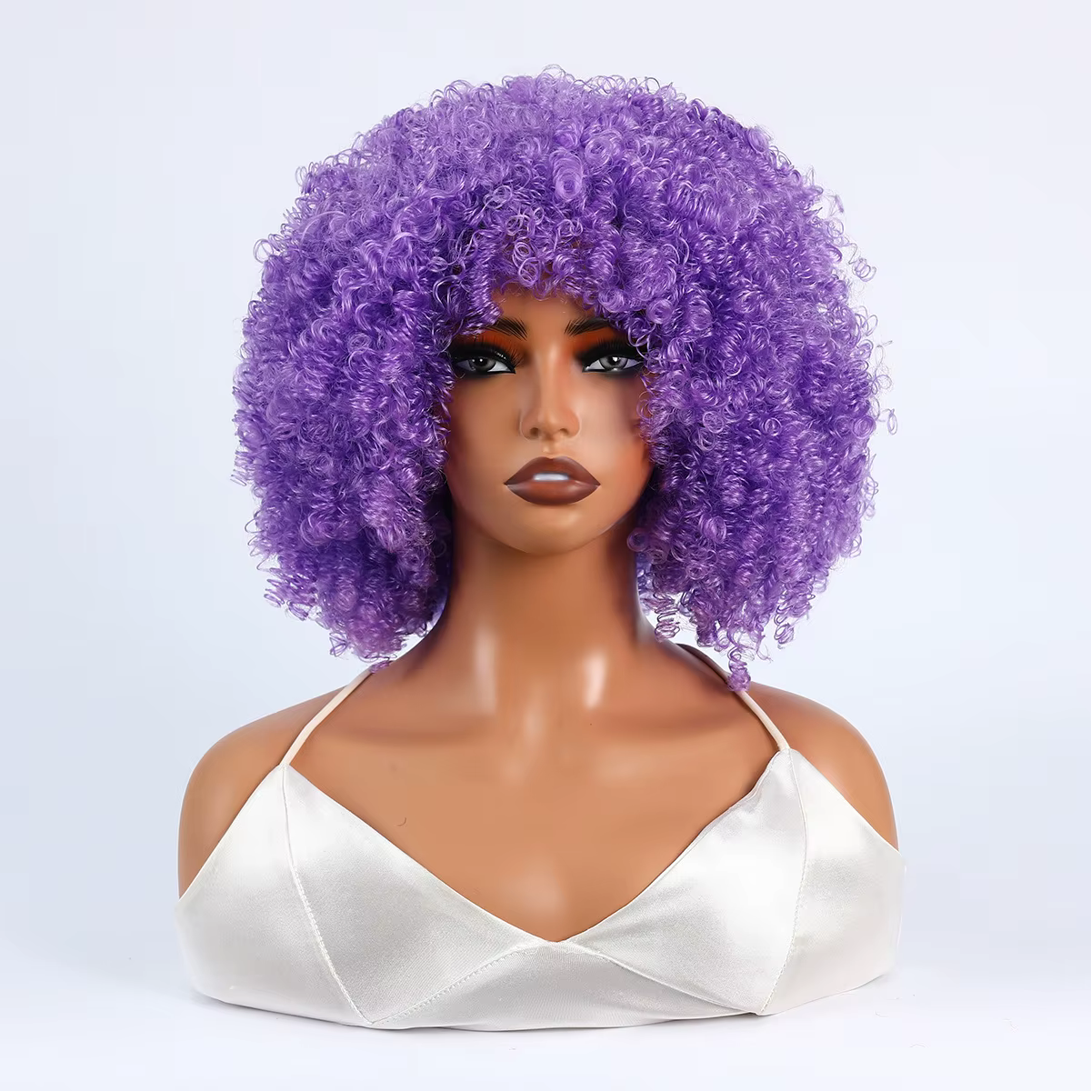Perruques pour femmes, mode africaine, boucles audacieuses, perruques en fibres synthétiques
