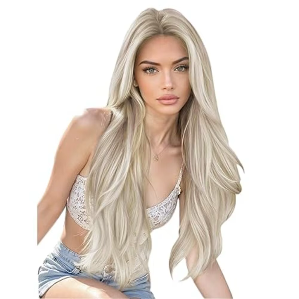 Bande Invisible pleine brillance dans les Extensions de cheveux de trame cheveux humains 4 pièces tr